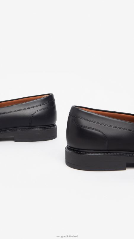 NeroGiardini Men Art. I302951UE leather loafers Nero N8HP4363