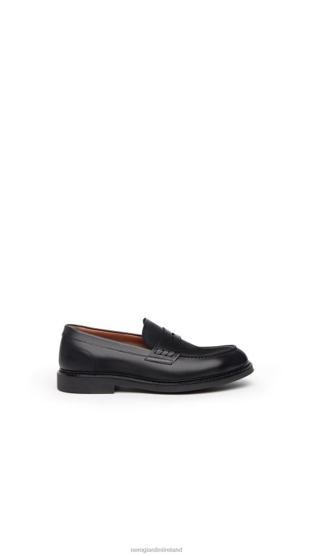 NeroGiardini Men Art. I302951UE leather loafers Nero N8HP4363