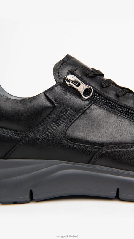NeroGiardini Men Art. I102153U leather sneakers Nero N8HP4326