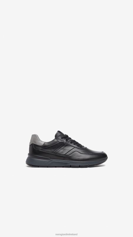 NeroGiardini Men Art. I303010U leather sneakers Nero N8HP4328