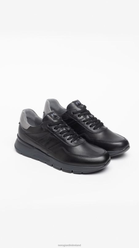 NeroGiardini Men Art. I303010U leather sneakers Nero N8HP4328