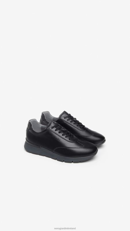 NeroGiardini Men Art. I303011U leather sneakers Nero N8HP4333