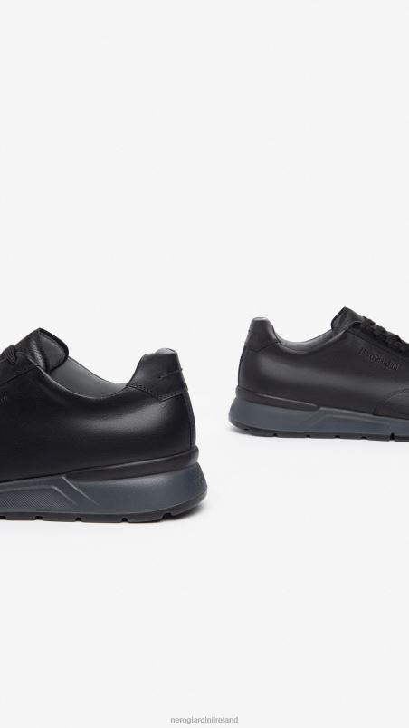 NeroGiardini Men Art. I303011U leather sneakers Nero N8HP4333