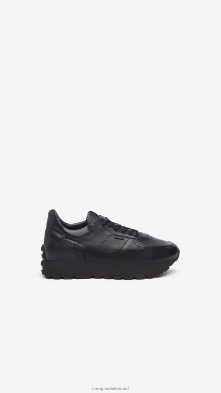 NeroGiardini Men Art. I303020U leather sneakers Nero N8HP4338