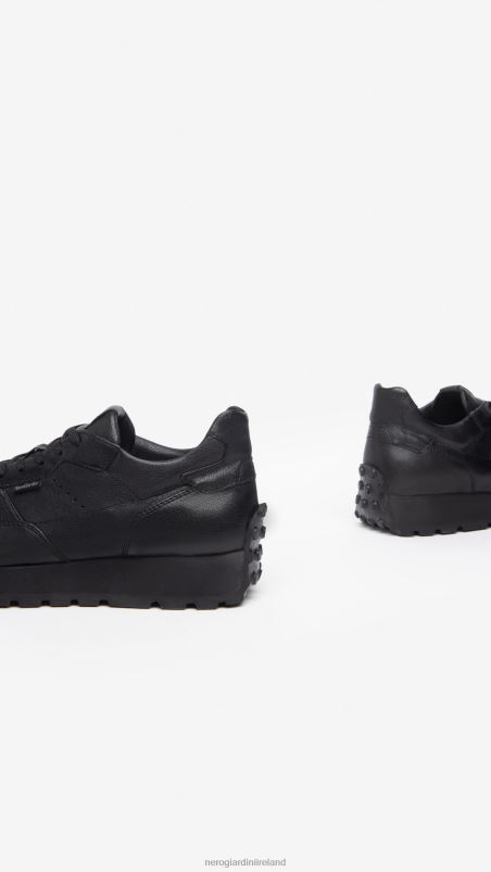 NeroGiardini Men Art. I303020U leather sneakers Nero N8HP4338