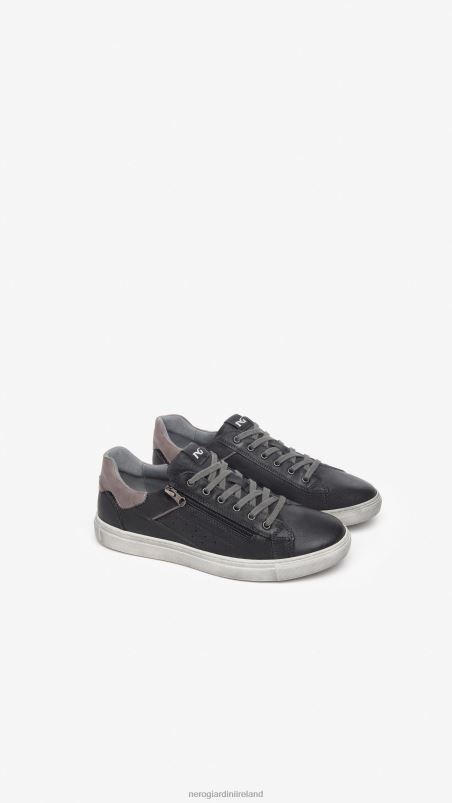 NeroGiardini Men Art. I303030U leather sneakers Nero N8HP4332