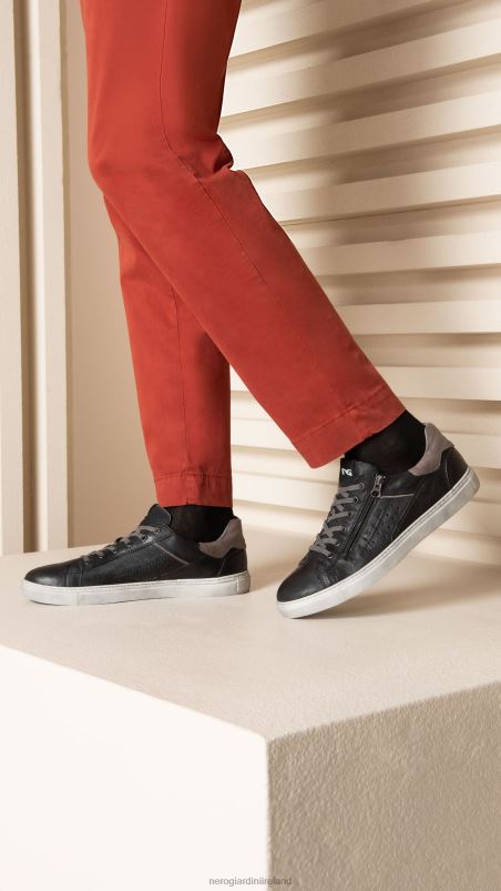 NeroGiardini Men Art. I303030U leather sneakers Nero N8HP4332