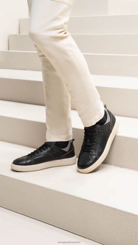 NeroGiardini Men Art. I303062U leather sneakers Nero N8HP4336