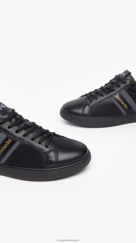 NeroGiardini Men Art. I303080U leather sneakers Nero N8HP4335
