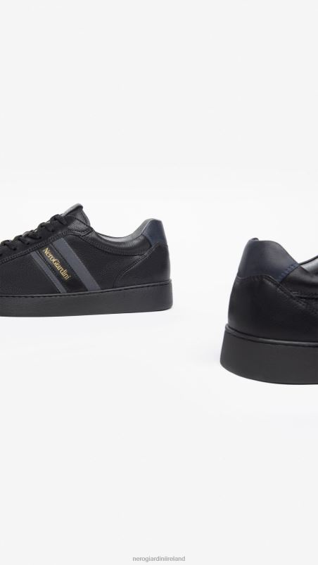 NeroGiardini Men Art. I303080U leather sneakers Nero N8HP4335