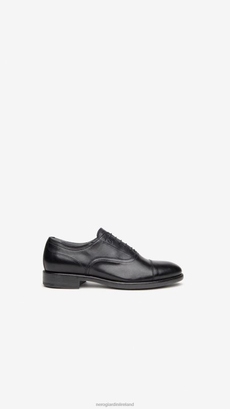 NeroGiardini Men Art. I102130U leather tie-up shoes Nero N8HP4348