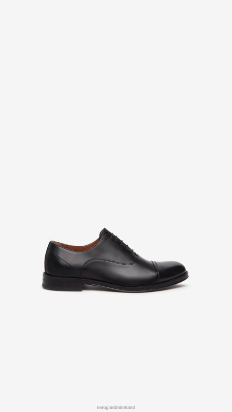 NeroGiardini Men Art. I302920UE leather tie-up shoes Nero N8HP4349