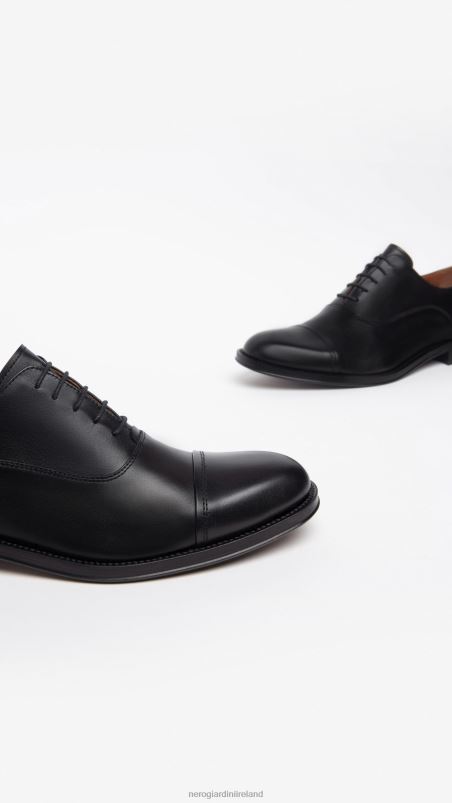 NeroGiardini Men Art. I302920UE leather tie-up shoes Nero N8HP4349