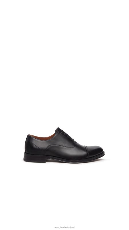 NeroGiardini Men Art. I302920UE leather tie-up shoes Nero N8HP4349