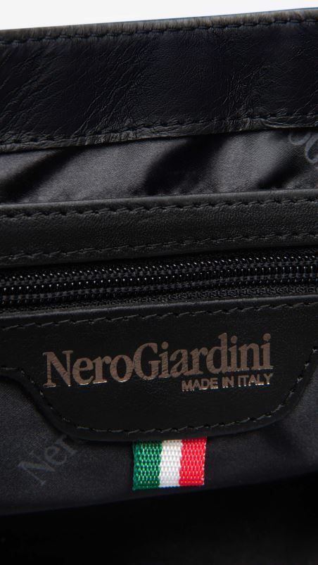 NeroGiardini Women Art. I343522D leather shoulder bag Nero N8HP4293