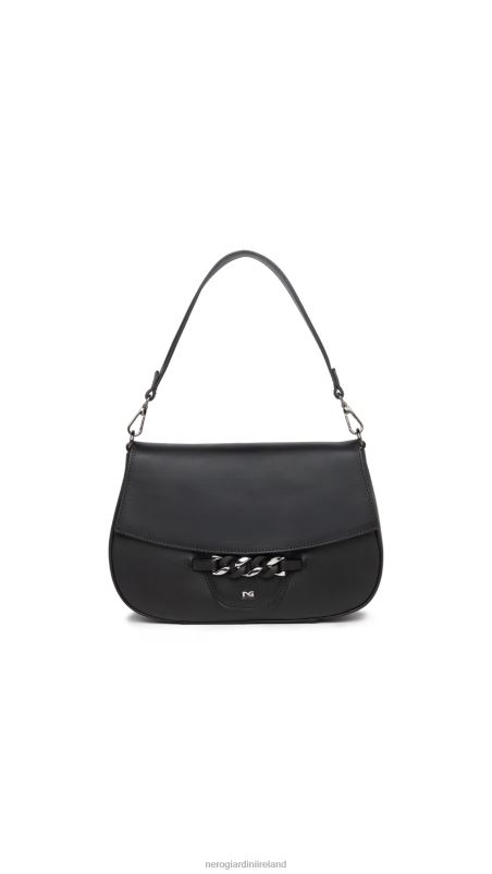 NeroGiardini Women Art. I343522D leather shoulder bag Nero N8HP4293