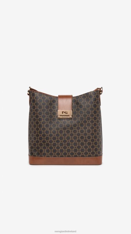 NeroGiardini Women Art. I343572D technical material crossbody bag Testa Di Moro N8HP4292