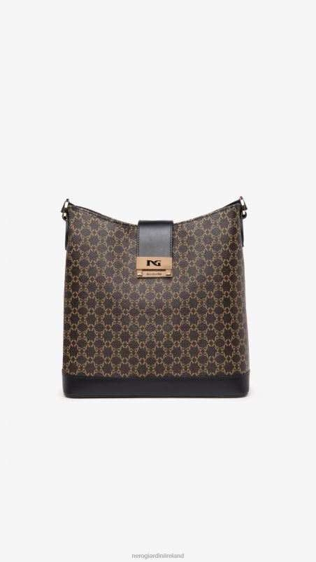 NeroGiardini Women Art. I343576D technical material crossbody bag Testa Di Moro N8HP4299