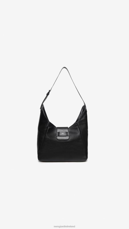 NeroGiardini Women Art. I343521D leather hobo bag Nero N8HP4323