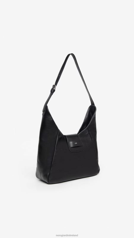 NeroGiardini Women Art. I343521D leather hobo bag Nero N8HP4323