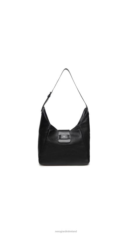 NeroGiardini Women Art. I343521D leather hobo bag Nero N8HP4323