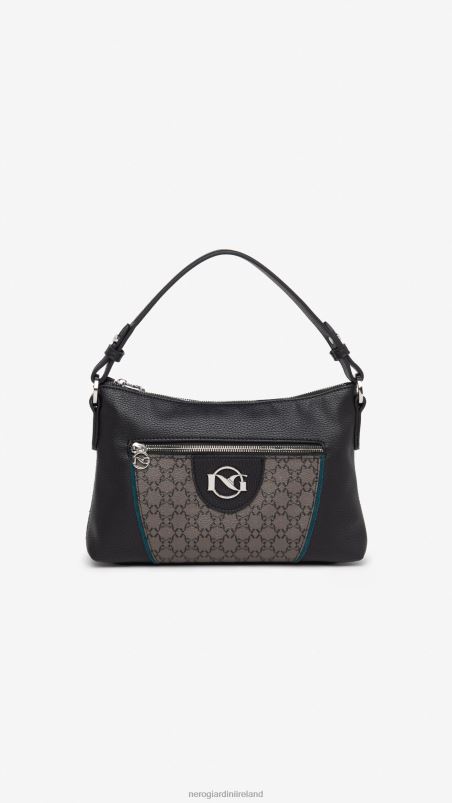 NeroGiardini Women Art. I343560D technical material hobo bag Nero N8HP4325