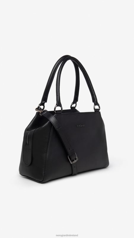 NeroGiardini Women Art. I343531D leather shopping bag Nero N8HP4301
