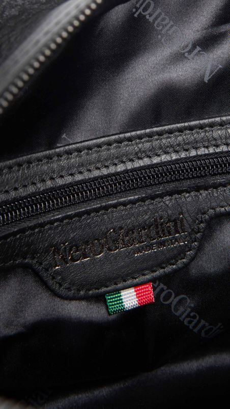 NeroGiardini Women Art. I343531D leather shopping bag Nero N8HP4301