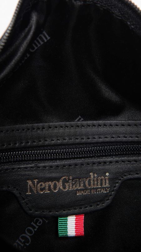 NeroGiardini Women Art. I343530D leather shoulder bag Nero N8HP4288