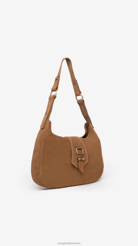 NeroGiardini Women Art. I343540D suede shoulder bag Malto N8HP4287