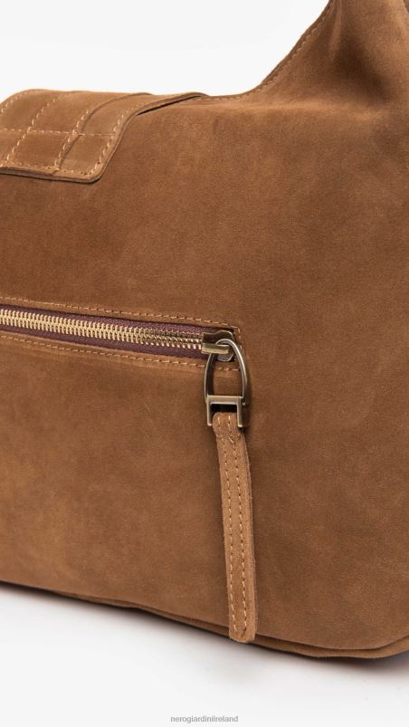 NeroGiardini Women Art. I343540D suede shoulder bag Malto N8HP4287