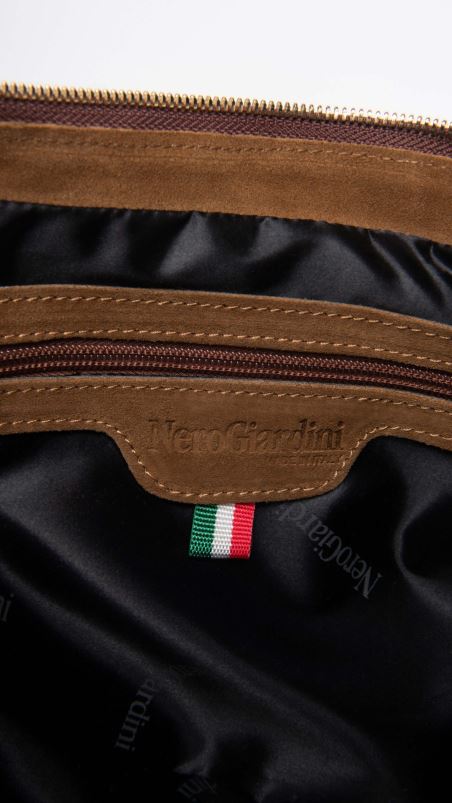 NeroGiardini Women Art. I343540D suede shoulder bag Malto N8HP4287