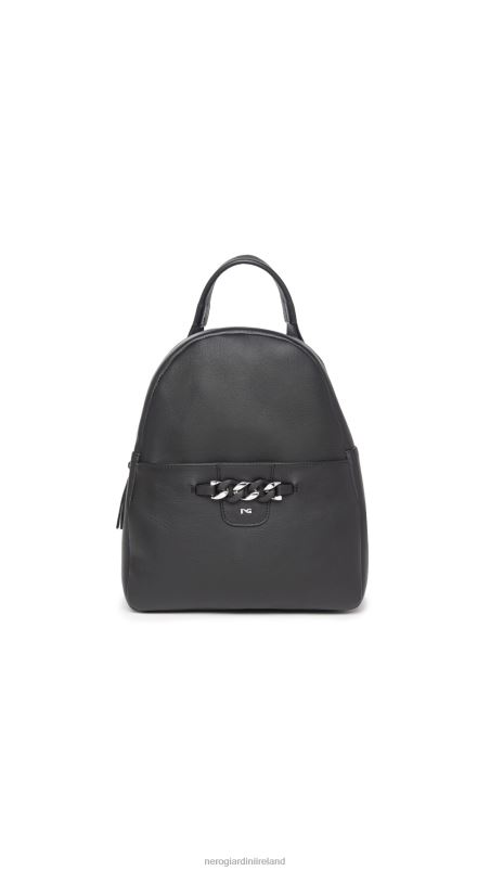 NeroGiardini Women Art. I343520D leather backpack Nero N8HP4308