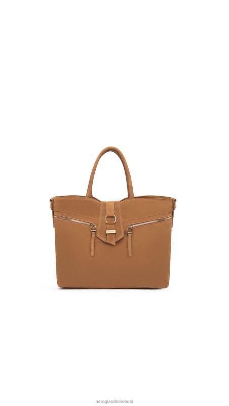 NeroGiardini Women Art. I343542D suede tote bag Malto N8HP4304
