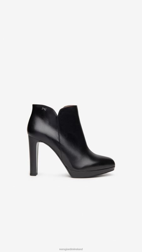 NeroGiardini Women Art. I117251DE leather ankle boots Nero N8HP4174