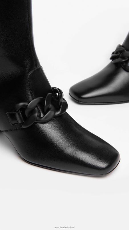 NeroGiardini Women Art. I205652DE leather ankle boots Nero N8HP4170