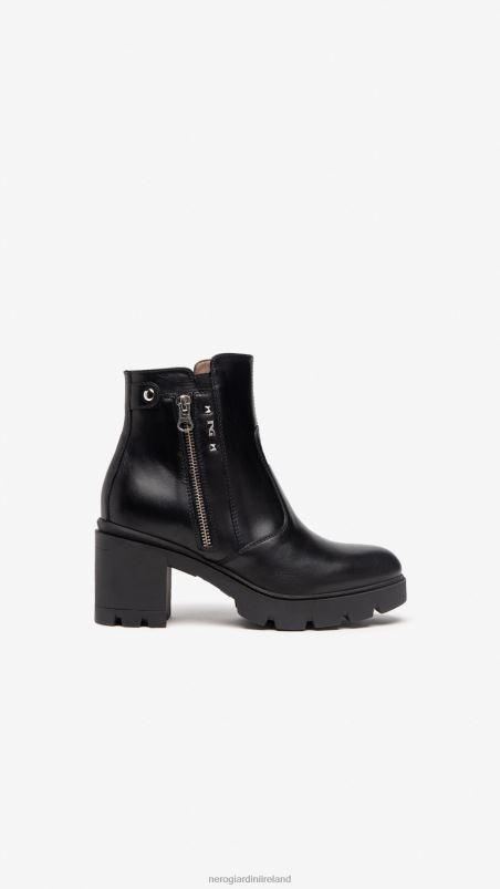 NeroGiardini Women Art. I205880D leather ankle boots Nero N8HP4203