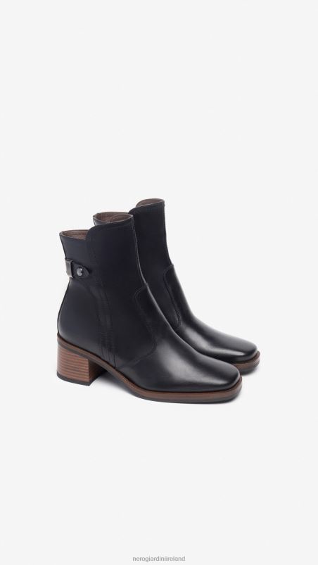 NeroGiardini Women Art. I308183D leather ankle boots Nero N8HP4145
