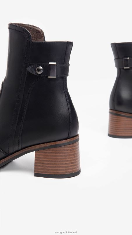 NeroGiardini Women Art. I308183D leather ankle boots Nero N8HP4145
