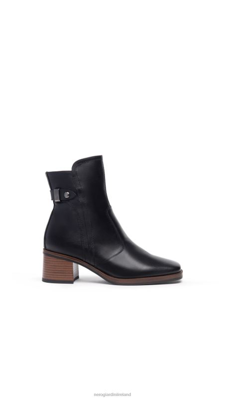 NeroGiardini Women Art. I308183D leather ankle boots Nero N8HP4145