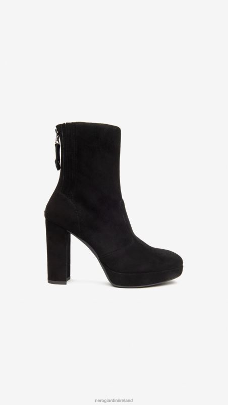 NeroGiardini Women Art. I308201D suede ankle boots Nero N8HP4158