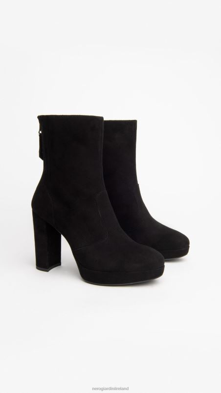 NeroGiardini Women Art. I308201D suede ankle boots Nero N8HP4158