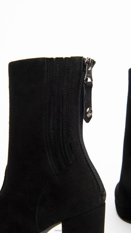 NeroGiardini Women Art. I308201D suede ankle boots Nero N8HP4158