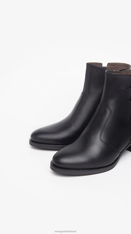 NeroGiardini Women Art. I308232D leather ankle boots Nero N8HP4140