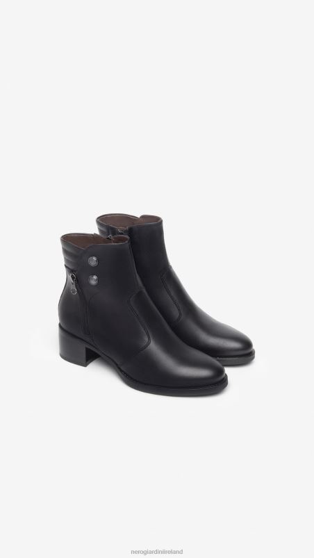 NeroGiardini Women Art. I308234D leather ankle boots Nero N8HP4155