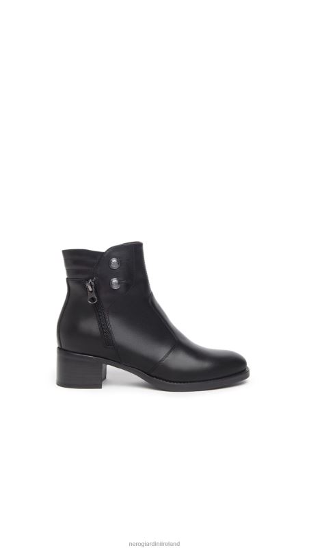 NeroGiardini Women Art. I308234D leather ankle boots Nero N8HP4155