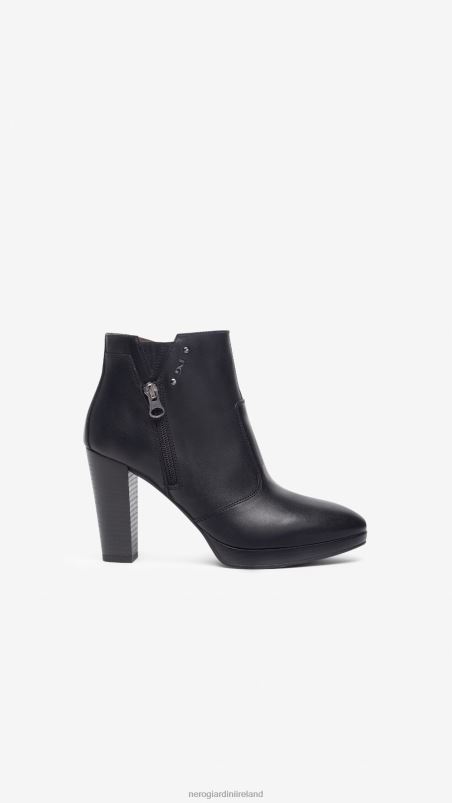 NeroGiardini Women Art. I308253D leather ankle boots Nero N8HP4143