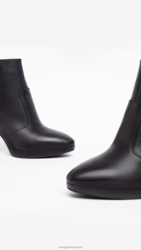 NeroGiardini Women Art. I308253D leather ankle boots Nero N8HP4143