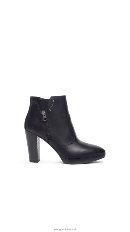 NeroGiardini Women Art. I308253D leather ankle boots Nero N8HP4143