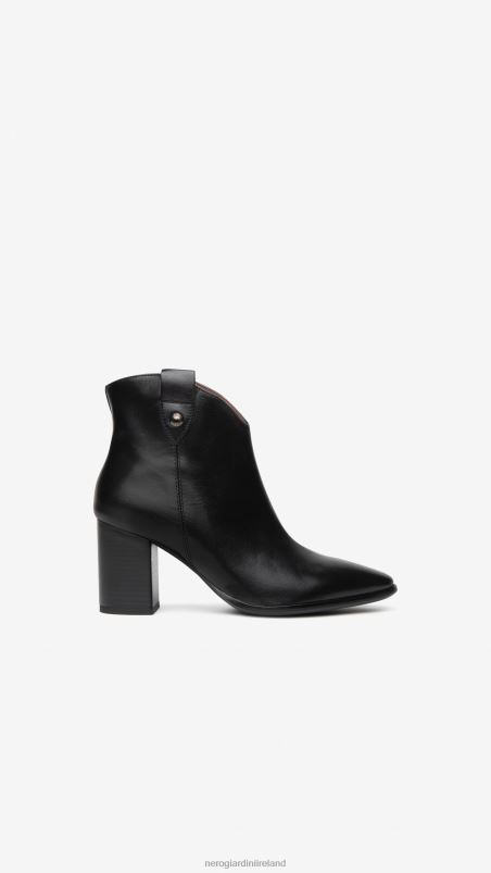 NeroGiardini Women Art. I308290D leather ankle boots Nero N8HP4152